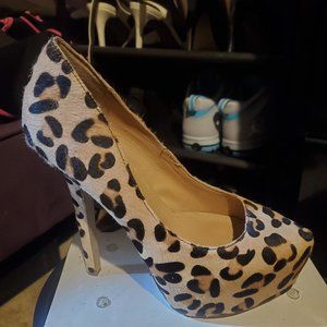 Leopard Print Steve Madden Heels